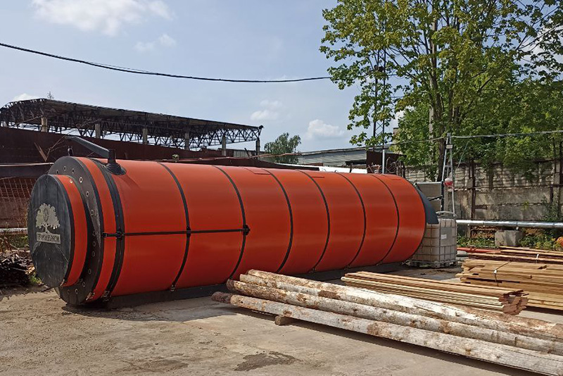 Камера для термообработки и сушки древесины